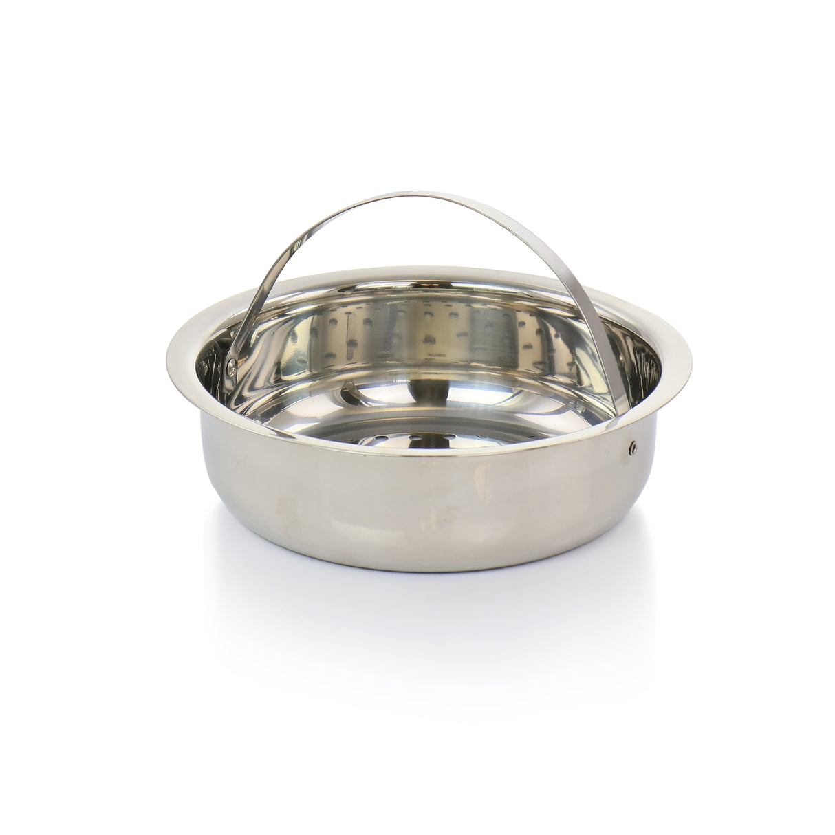 20 cup Stainless Steel Pasta Pot with Strainer Lid and Steamer Insert