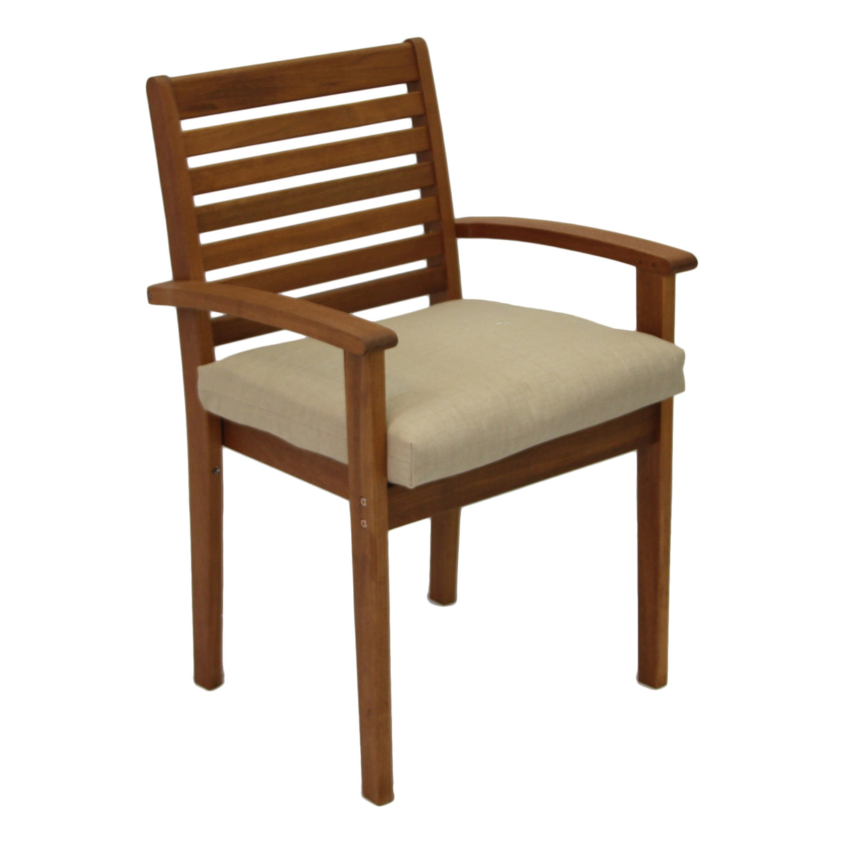 Indoor/Outdoor Polyester Solid Chair Cushion - 20 x 19