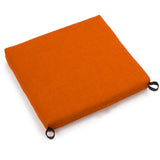 Indoor/Outdoor Polyester Solid Chair Cushion - 20 x 19
