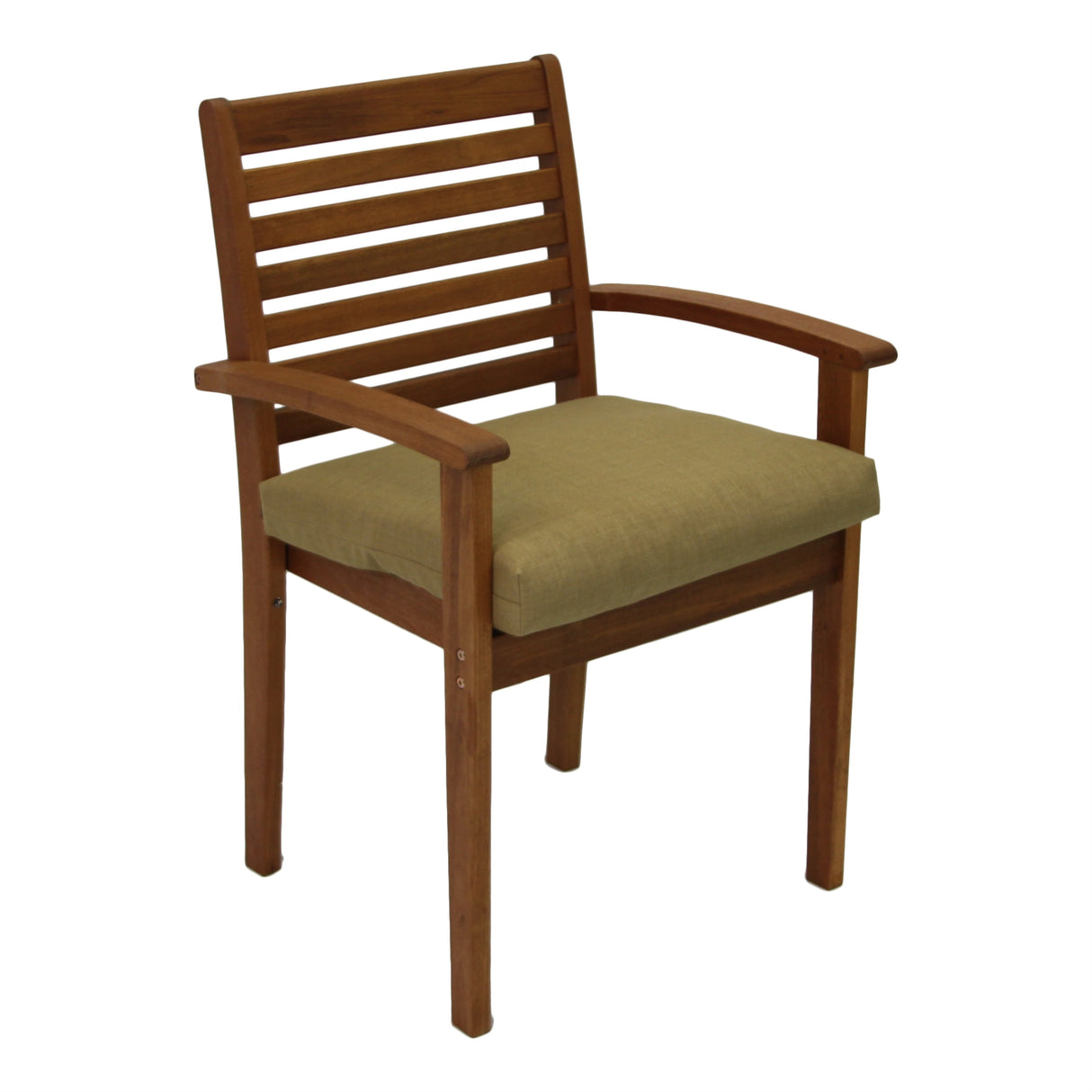 Indoor/Outdoor Polyester Solid Chair Cushion - 20 x 19