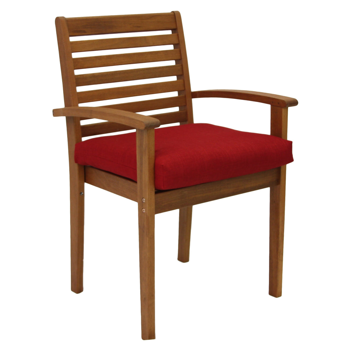 Indoor/Outdoor Polyester Solid Chair Cushion - 20 x 19