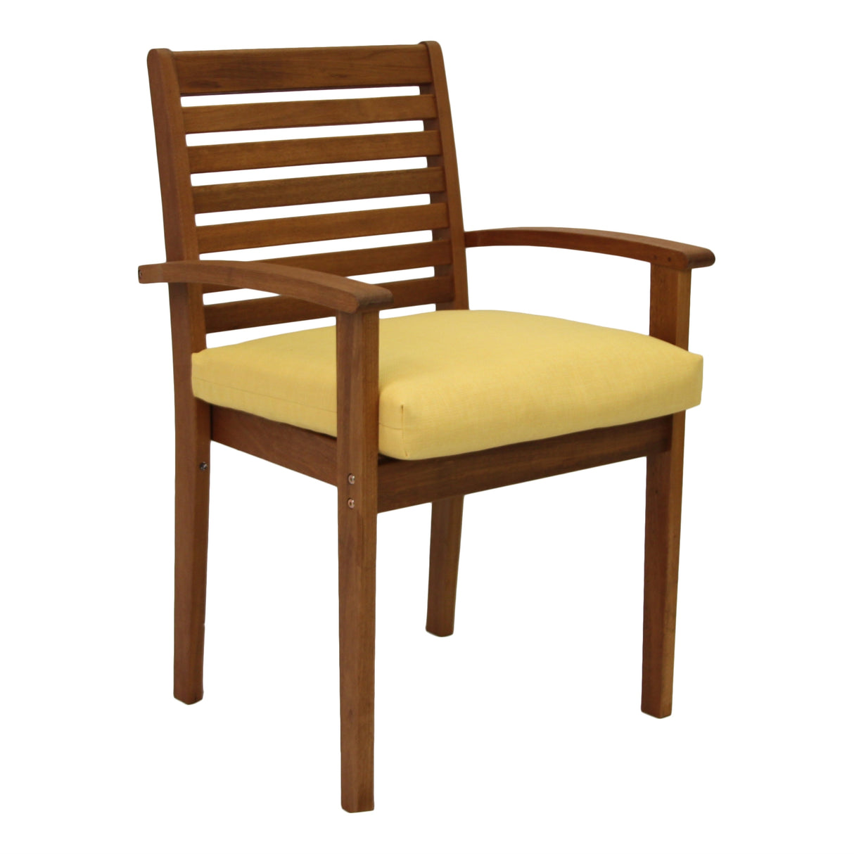 Indoor/Outdoor Polyester Solid Chair Cushion - 20 x 19