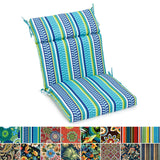 20-inch by 42-inch Three-section Outdoor Seat/Back Chair Cushion