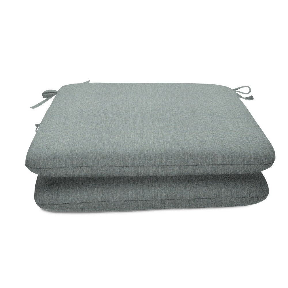 20 x 18 Sunbrella Seat Pad 2 Pack - 20"W x 18"D x 2.5"H