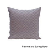Square 20-inch Square Pattern Geometric Decorative Throw Pillow