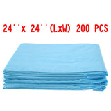 200 pcs 24" x 24" Pet Wee Pee Piddle Pad - 24" x 24"