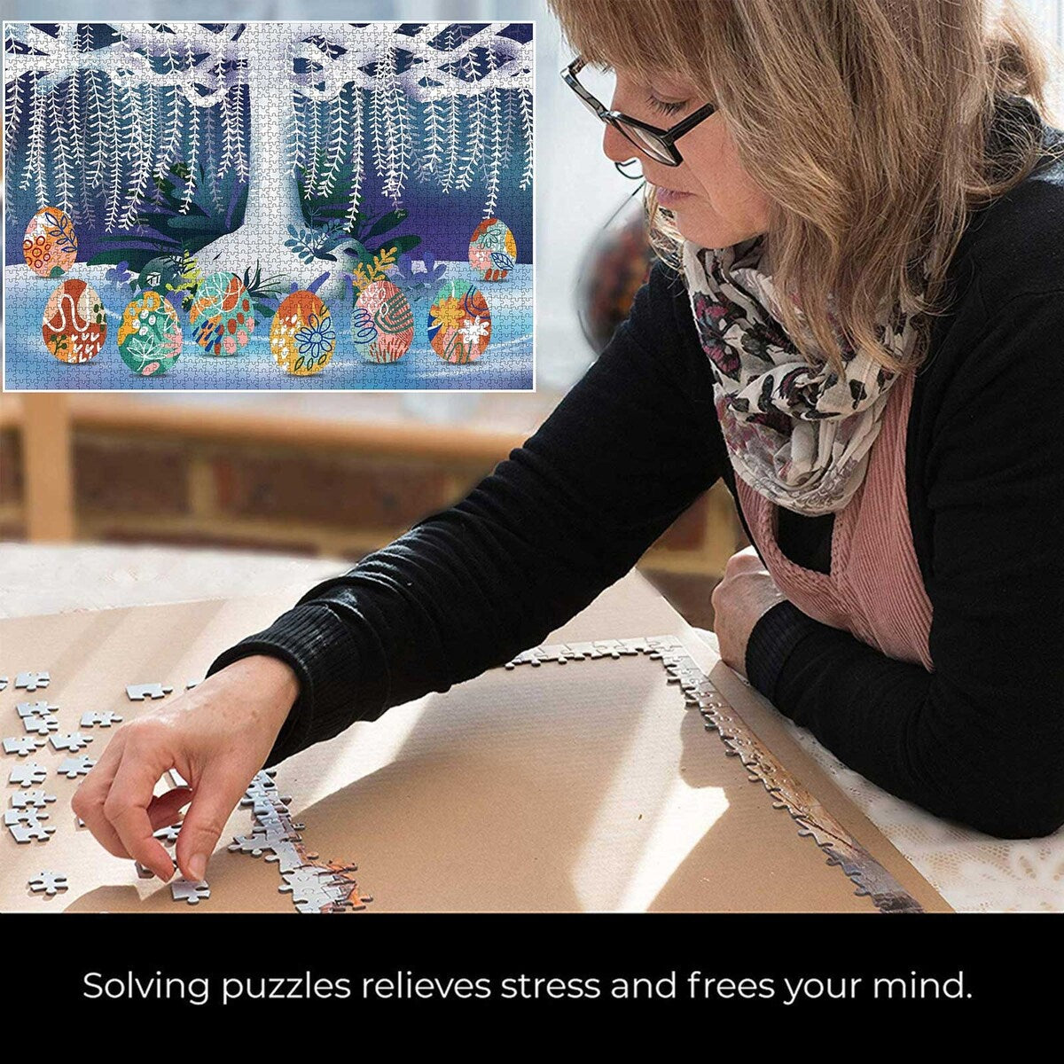 2000 Pcs Adult And Ahildren's Intellectual Development Puzzle Toy Holiday Gift lovely Pattern Puzzle