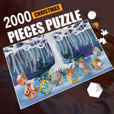 2000 Pcs Adult And Ahildren's Intellectual Development Puzzle Toy Holiday Gift lovely Pattern Puzzle