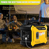 2000W Super quiet Inverter Generator, Portable Generator, Lightweight