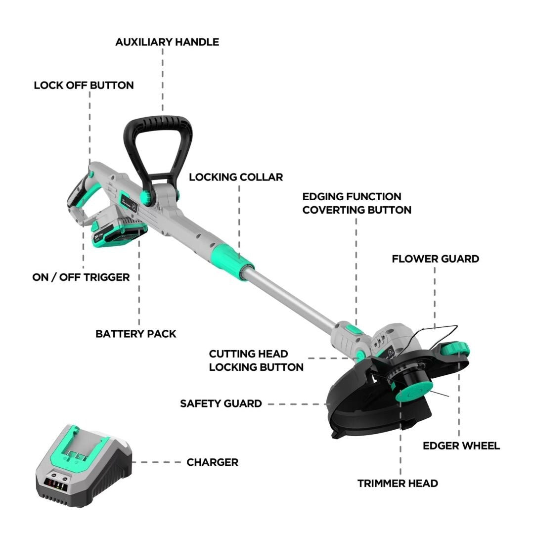 20V 12" Cordless String Trimmer