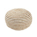 20X14 Townes Round Jute Pouf