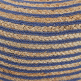 20X14 Townes Round Jute Pouf