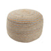 20X14 Townes Round Jute Pouf