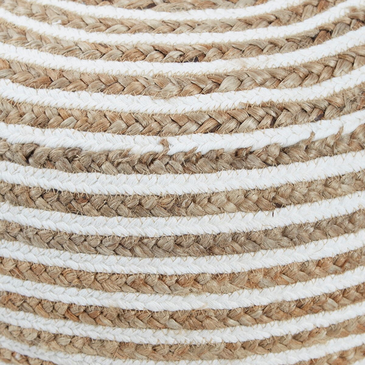 20X14 Townes Round Jute Pouf