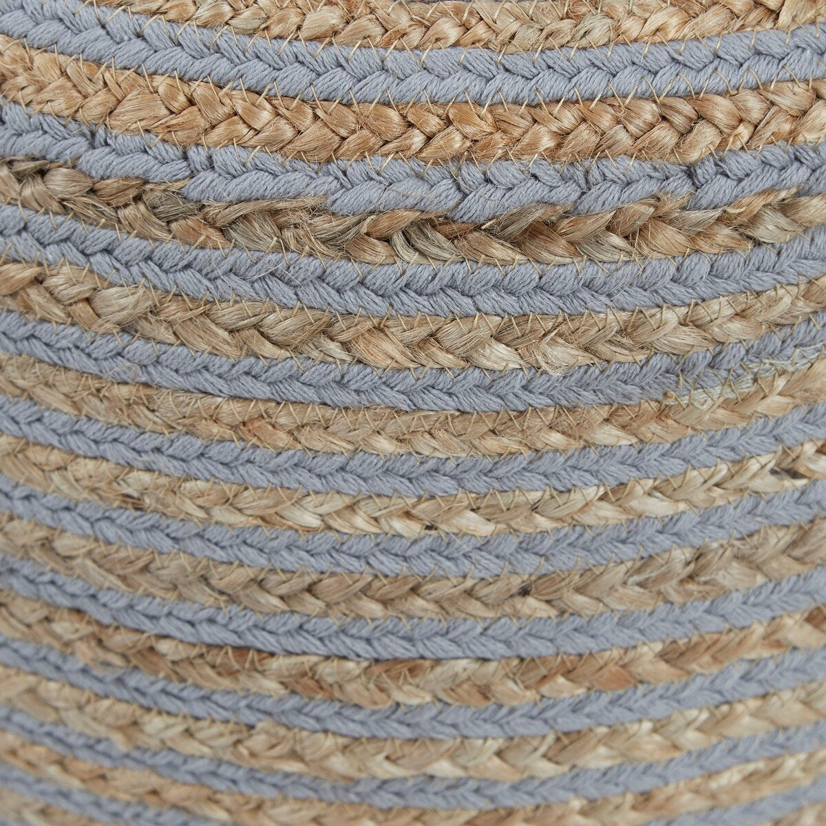 20X14 Townes Round Jute Pouf