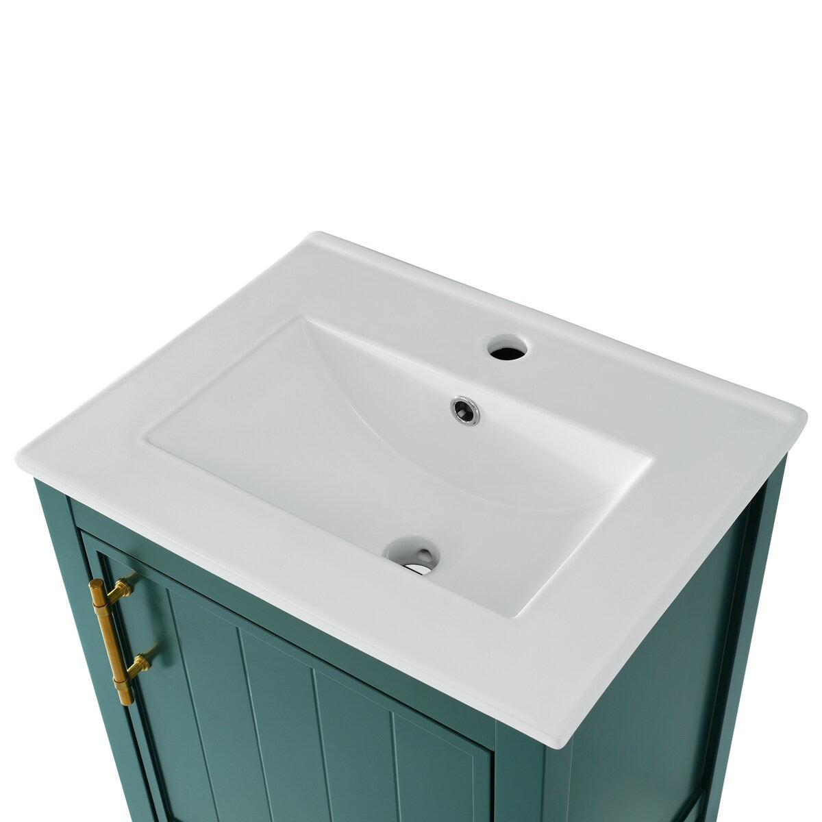 20" Bathroom Vanity with Sink, Bathroom Cabinet with Soft Closing Door