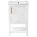 20" Bathroom Vanity with Sink, Bathroom Cabinet with Soft Closing Door