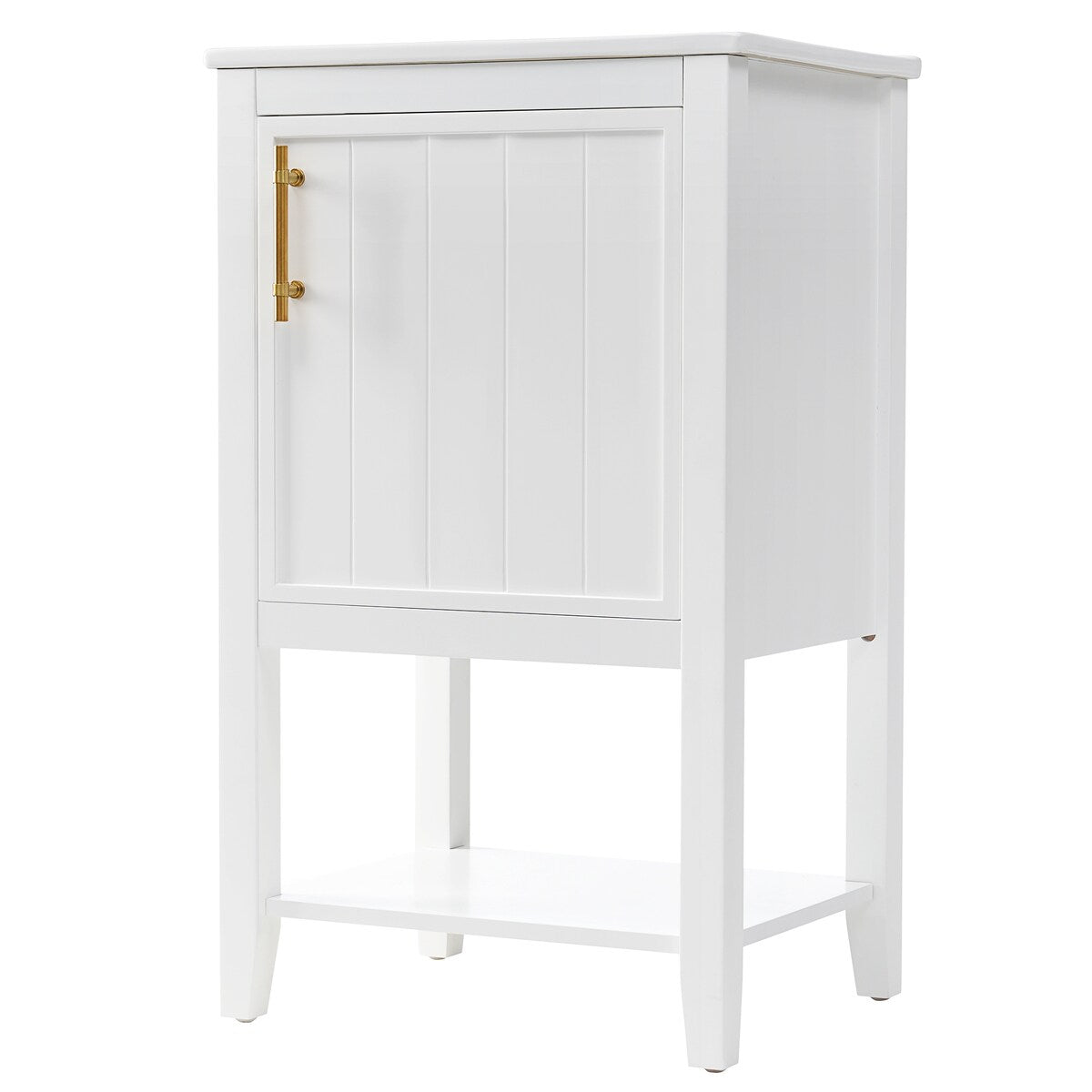 20" Bathroom Vanity with Sink, Bathroom Cabinet with Soft Closing Door