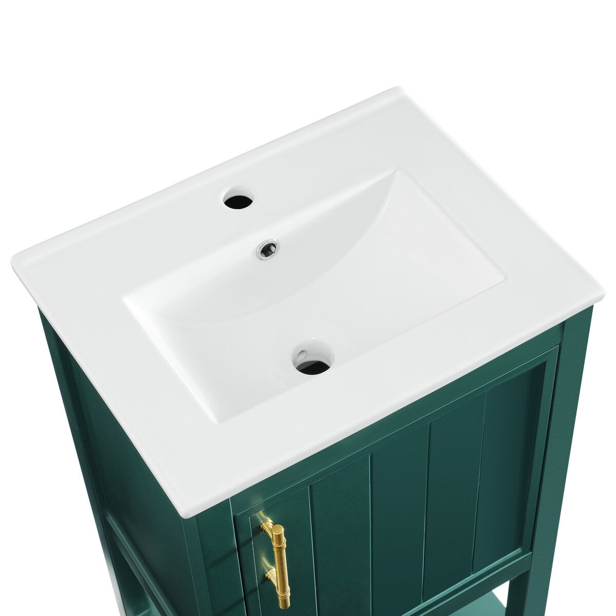 20" Bathroom Vanity with Sink, Bathroom Cabinet with Soft Closing Door