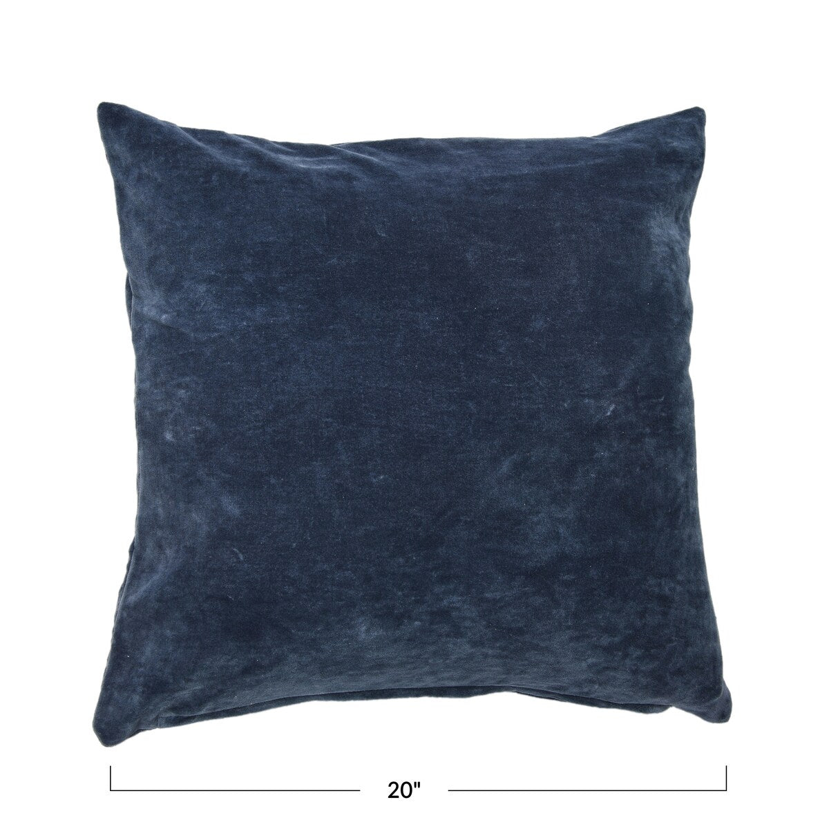 Square Velvet Knife Edge Pillow
