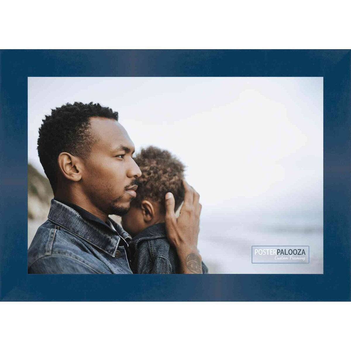 20x13 Contemporary Complete Wood Picture Frame with UV Acrylic, Foam Board Backing, & Hardware