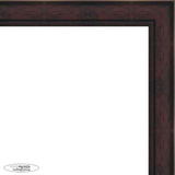 20x13 Traditional Cherry Complete Wood Picture Frame with UV Acrylic, Foam Board Backing, & Hardware