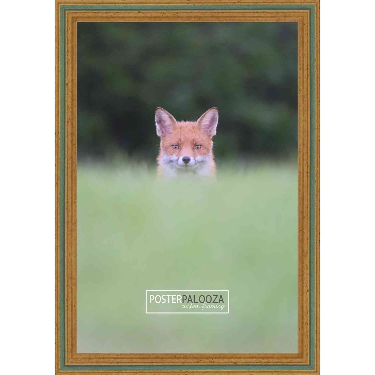 20x14 Traditional Gold Complete Wood Picture Frame with UV Acrylic, Foam Board Backing, & Hardware