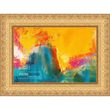 20x16 Ornate Gold Complete Wood Picture Frame with UV Acrylic, Foam Board Backing, & Hardware