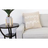 20x20 Marsha Morning Pumpkin Embroidered Pillow