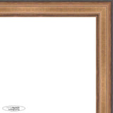 20x24 Traditional Gold Complete Wood Picture Frame with UV Acrylic, Foam Board Backing, & Hardware