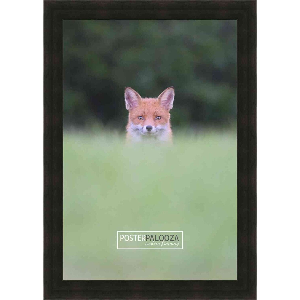 20x25 Traditional Black Complete Wood Picture Frame with UV Acrylic, Foam Board Backing, & Hardware