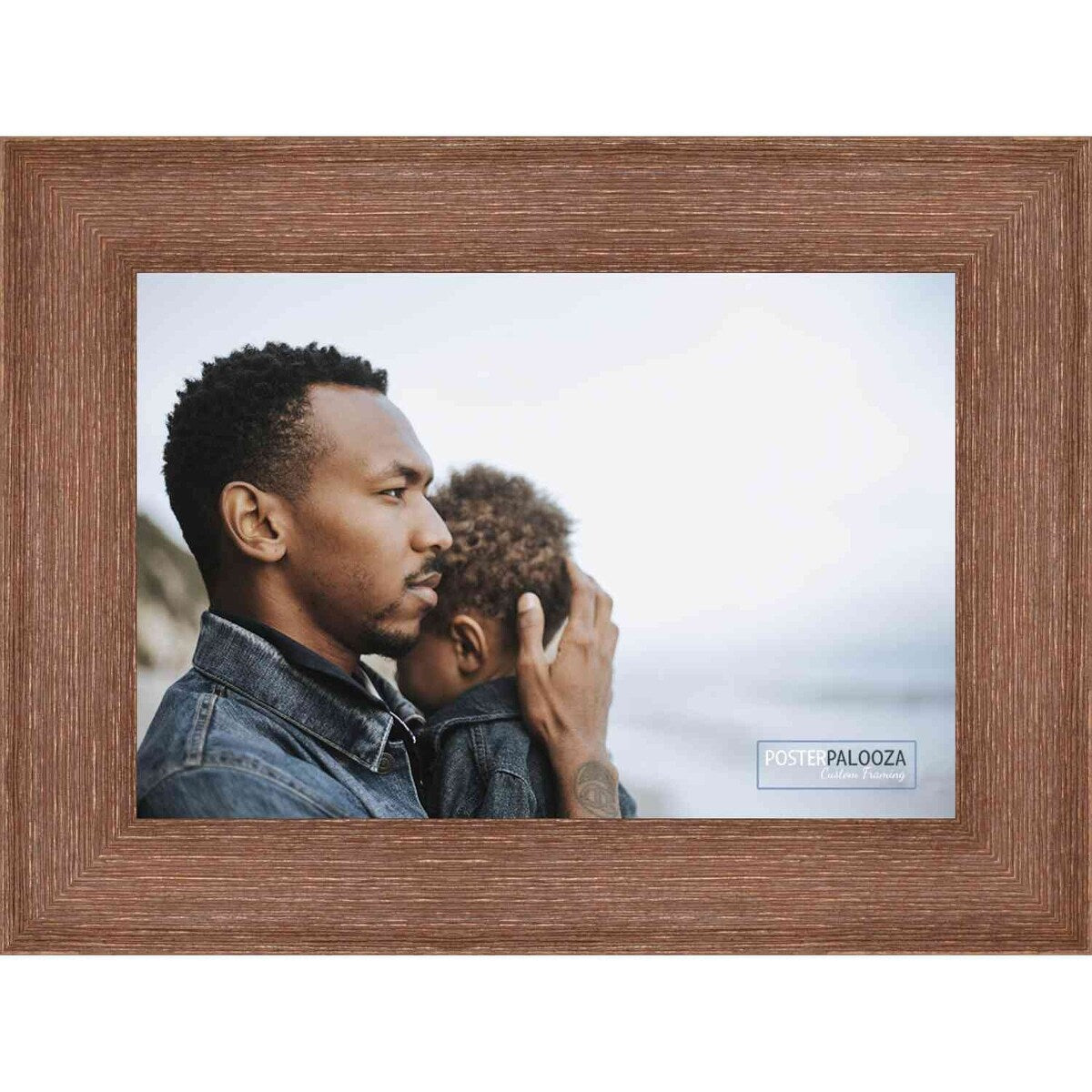 20x26 Distressed/Aged Complete Wood Picture Frame with UV Acrylic, Foam Board Backing, & Hardware