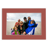20x28 Mat Bevel Cut for 14x24 Photos - Acid Free Brick Red Precut Matboard - For Pictures, Photos, Framing