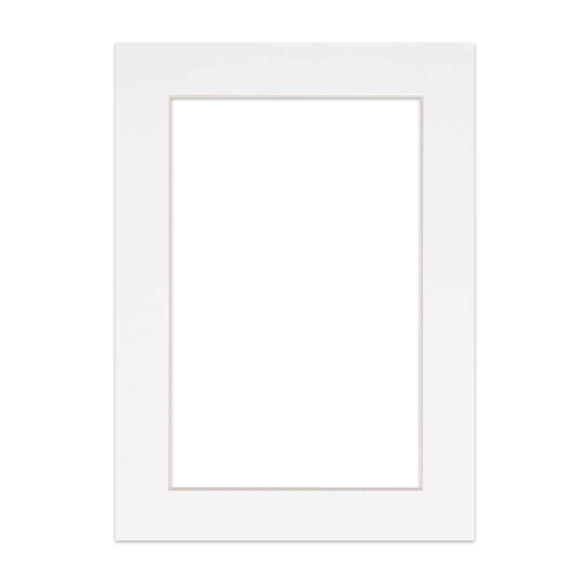 20x30 Mat for 24x36 Frame - Precut Mat Board Acid-Free White 20x30 Photo Matte Made to Fit a 24x36 Picture Frame