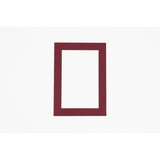20x38 Mat Bevel Cut for 15x30 Photos - Acid Free Maroon Red Precut Matboard - For Pictures, Photos, Framing