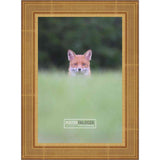 20x40 Traditional Gold Complete Wood Panoramic Frame with UV Acrylic, Foam Board Backing, & Hardware