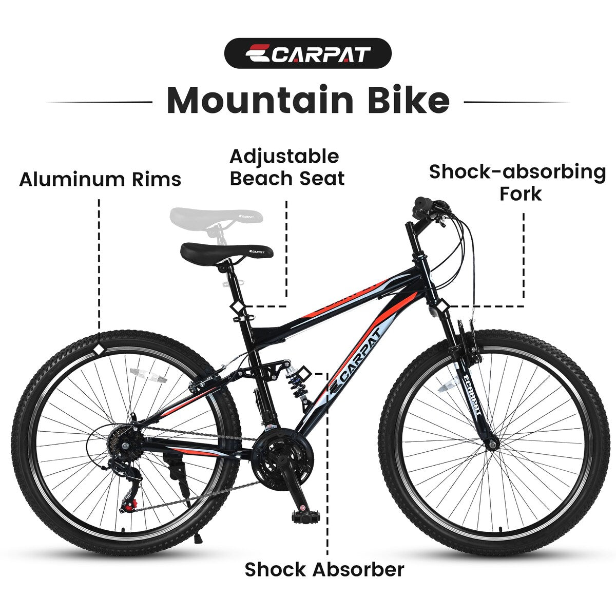 21-Speed Bicycle for Adult