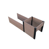21"H x 14"W x 68" L Terraced Double Bed Extension