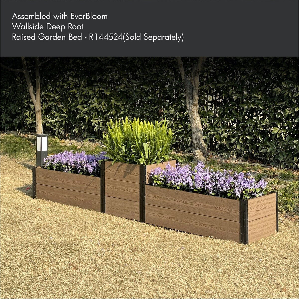 21"H x 14"W x 68" L Terraced Double Bed Extension