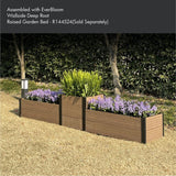 21"H x 14"W x 68" L Terraced Double Bed Extension