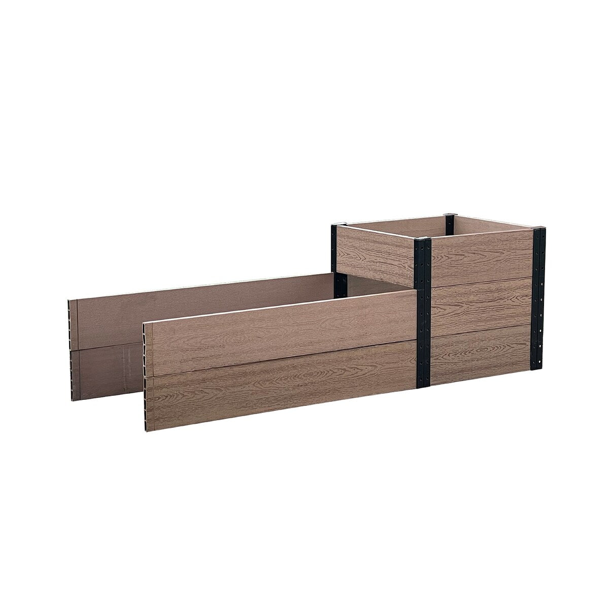 21"H x 14"W x 68" L Terraced Double Bed Extension