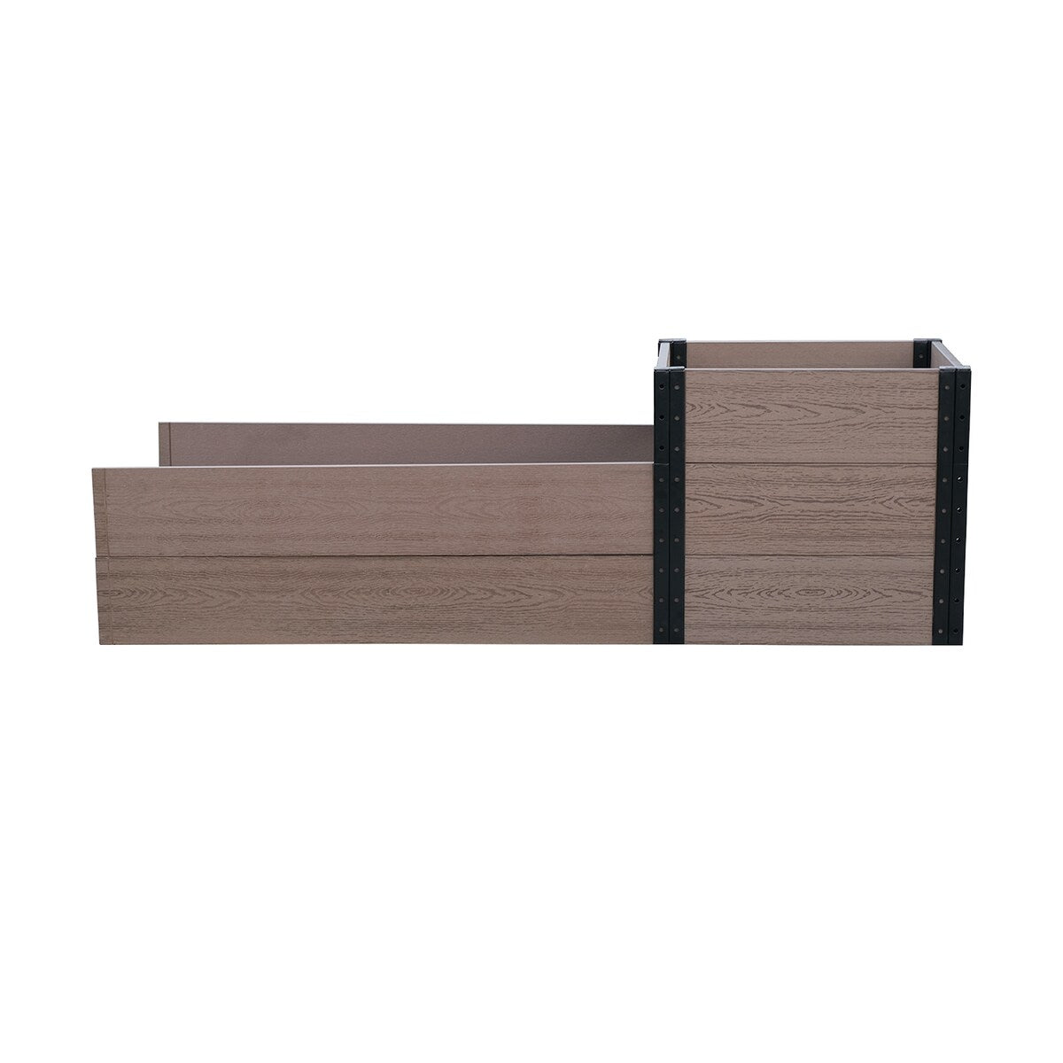21"H x 14"W x 68" L Terraced Double Bed Extension