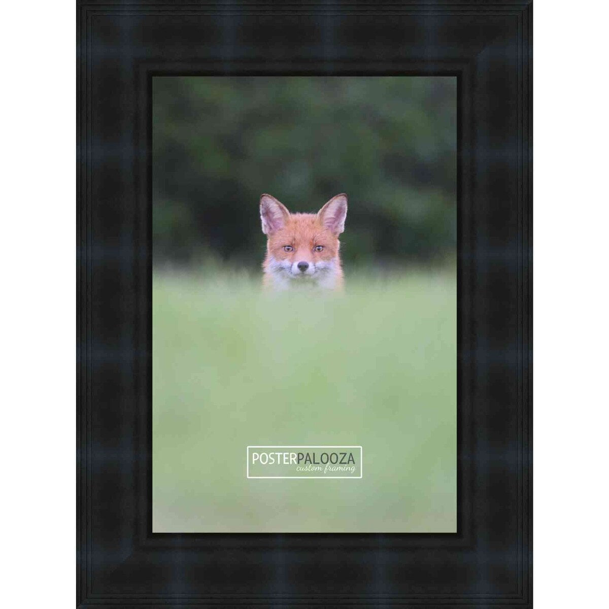 21x27 Contemporary Black Complete Wood Picture Frame with UV Acrylic, Foam Board Backing, & Hardware