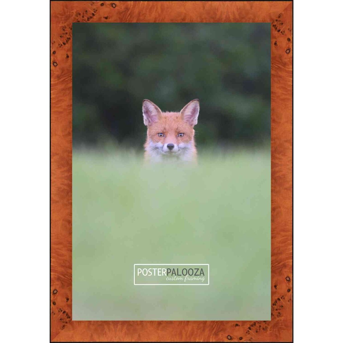 21x28 Traditional Honey Pecan Complete Wood Picture Frame with UV Acrylic, Foam Board Backing, & Hardware