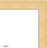 21x28 Traditional Natural Complete Wood Picture Frame with UV Acrylic, Foam Board Backing, & Hardware