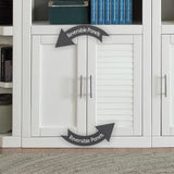 Fairview Home 22 In. Open Top Bookcase - 22W x 12.5D x 94.5H
