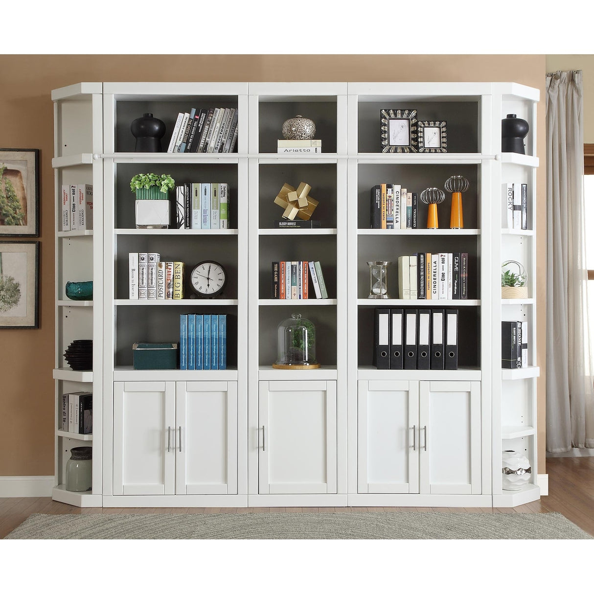 Fairview Home 22 In. Open Top Bookcase - 22W x 12.5D x 94.5H