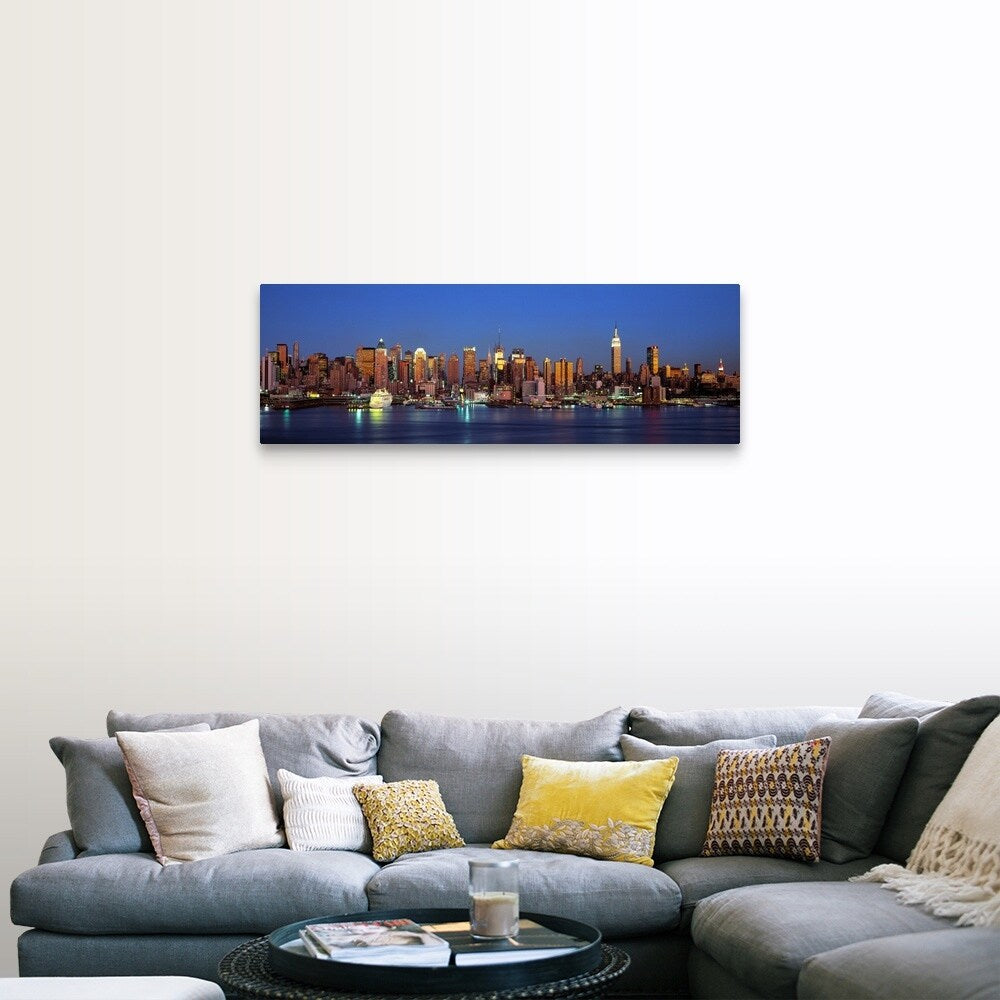 " New York City NY" Canvas Wall Art