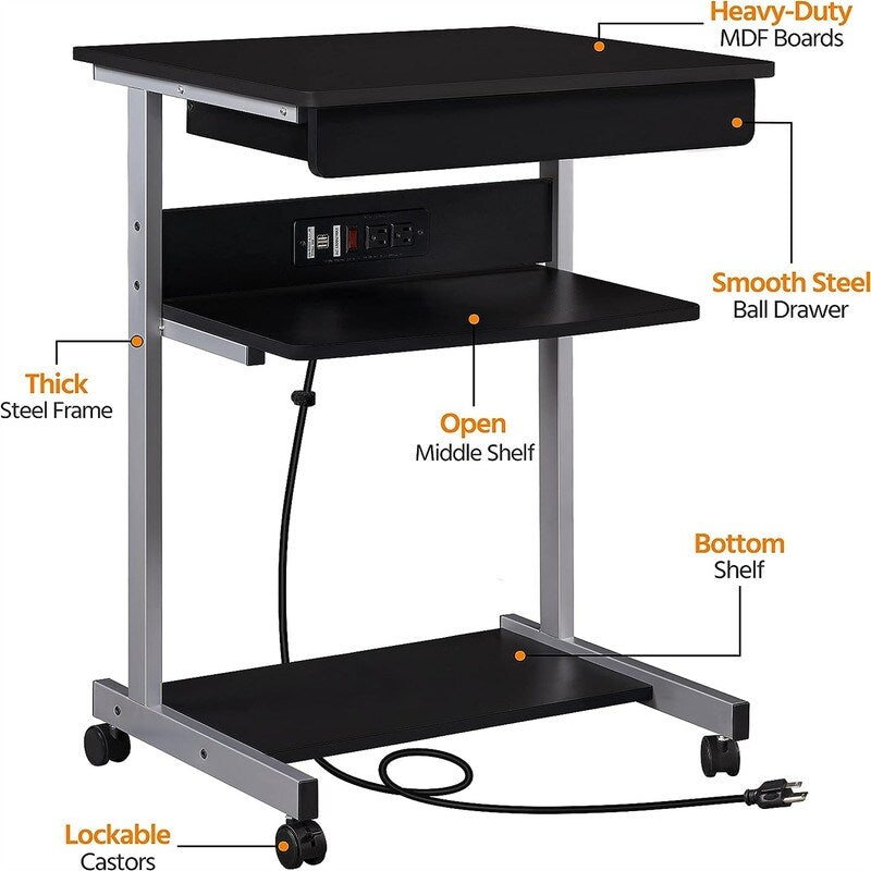 22 in Laptop Computer Table