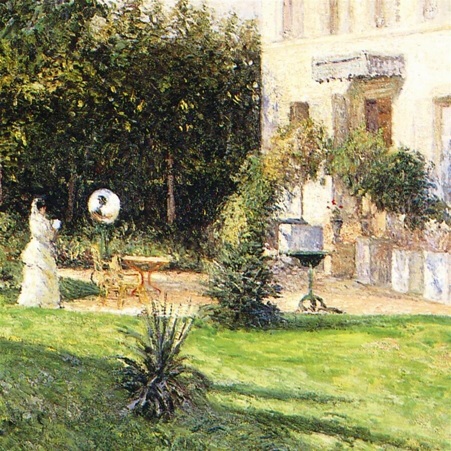Design Toscano Garden of Les Mathurins at Pontoise, 1876: Small